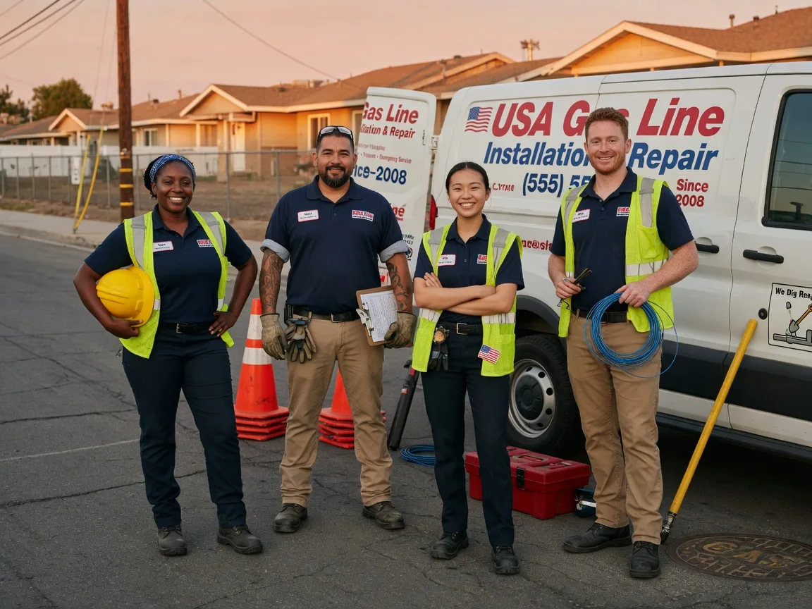 Gas Line Installation company in Cotton, MN